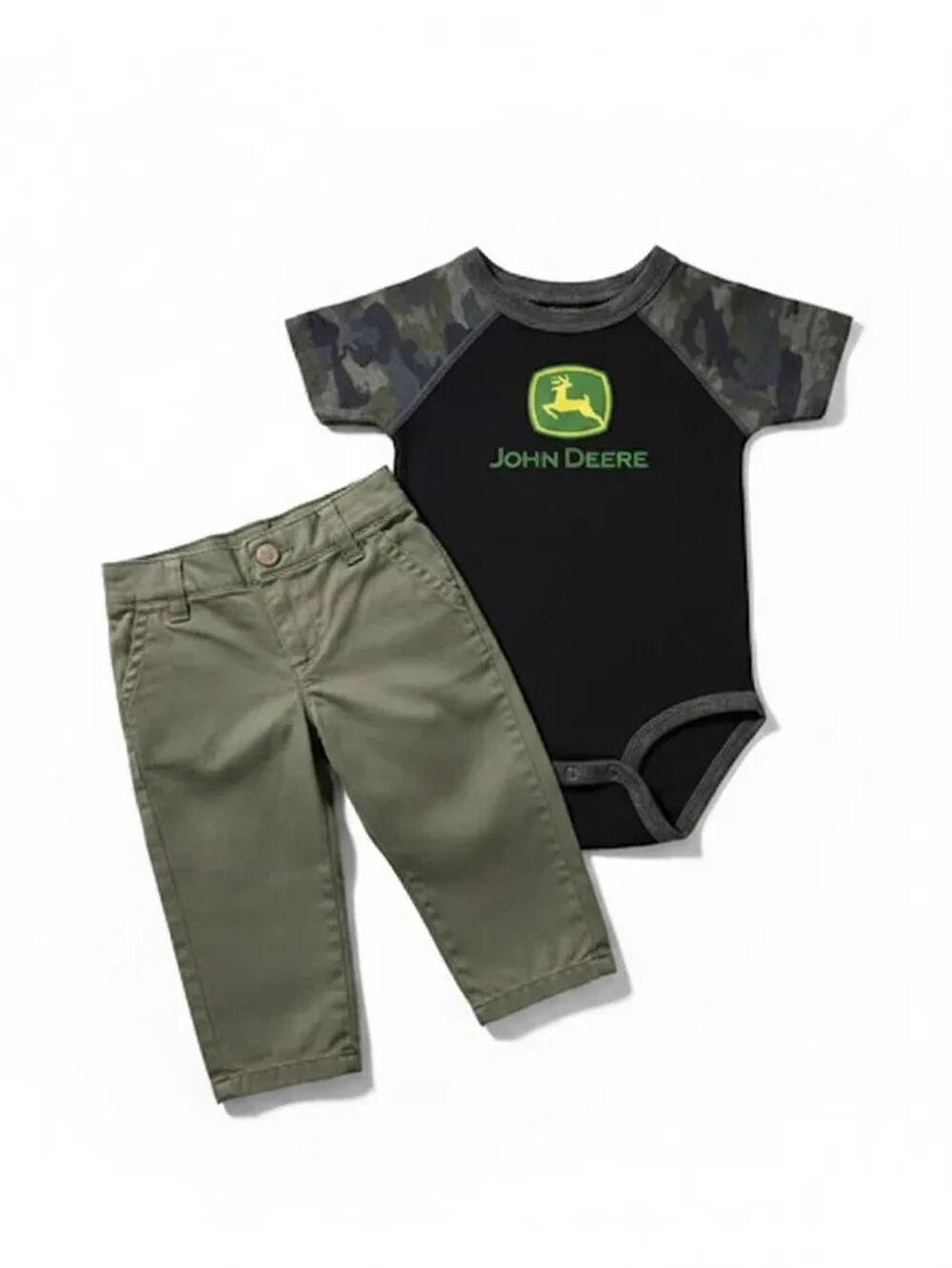 Preloved John Deere Body Suit & Pant Set